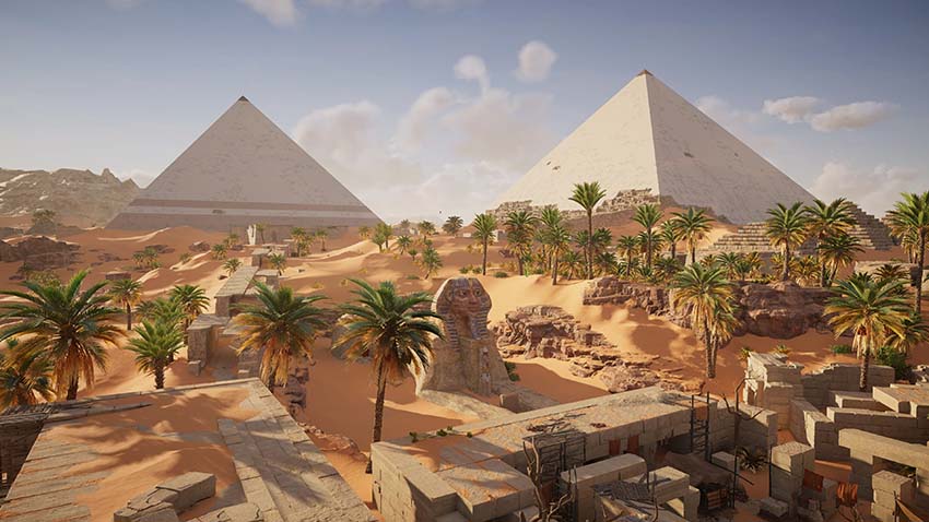 Assassin's Creed Odyssey vs origins map1