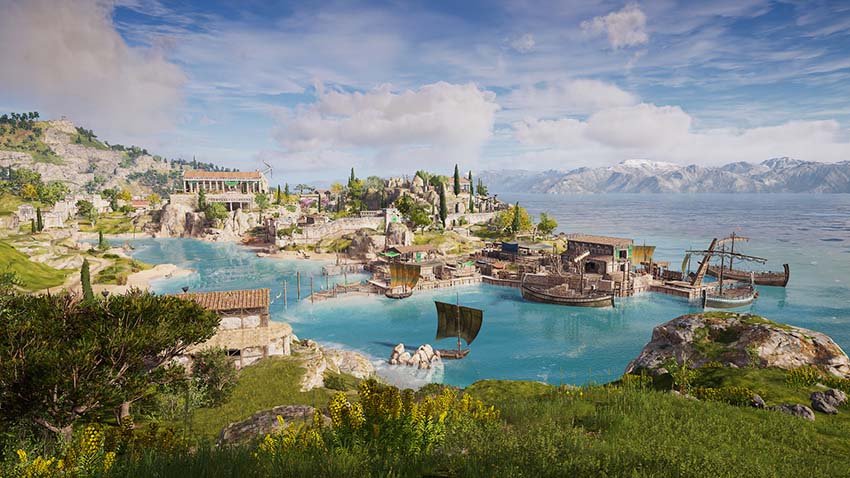 Assassin's Creed Odyssey vs origins map2