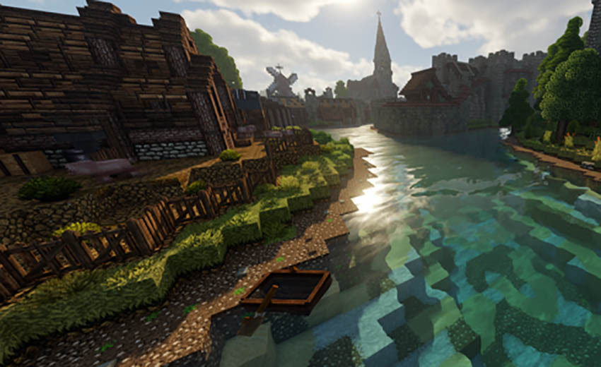 Popular Minecraft shaders for low end PC Chocapic v8 Shaders