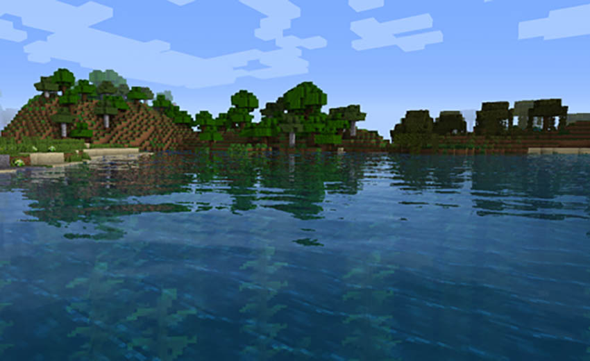 Popular Minecraft shaders for low end PC Sildurs Enhanced Vanilla Shaders