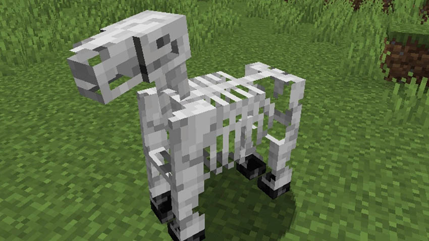 Minecraft Undead Mobs Skeleton Horse