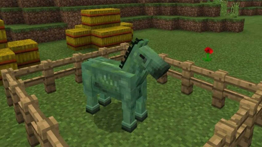 Minecraft Undead Mobs Zombie Horse