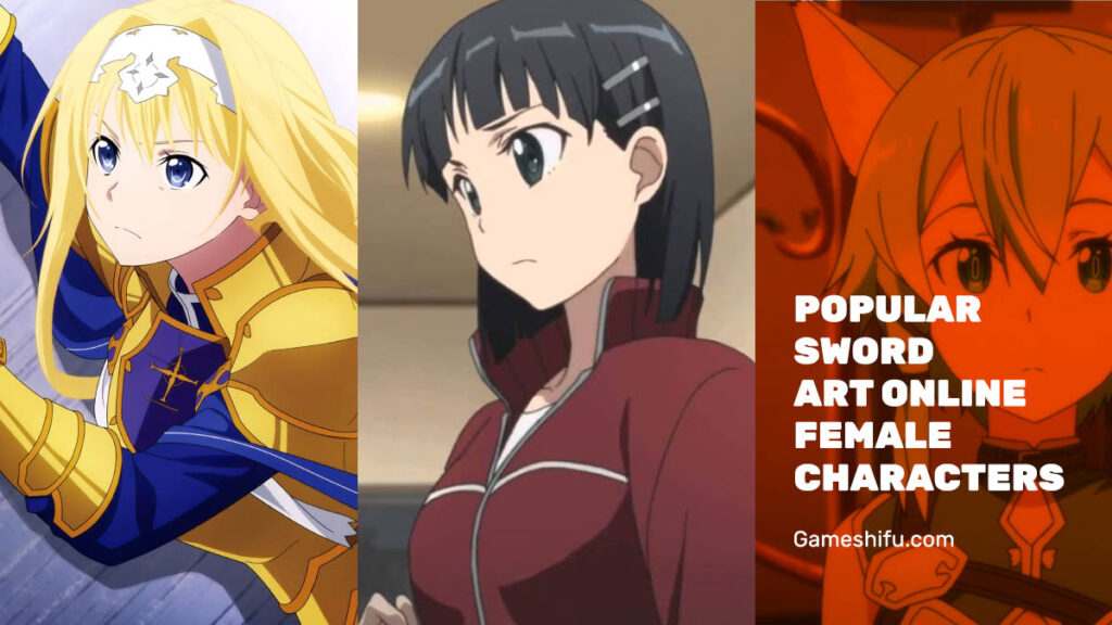 Popular Sword Art Online Female Characters