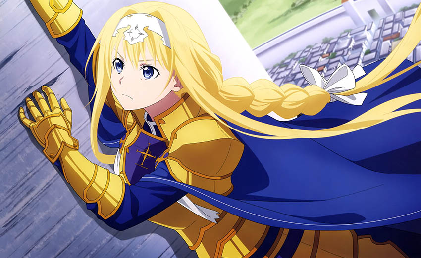 Sword Art Online Female Characters Alice Zuberg