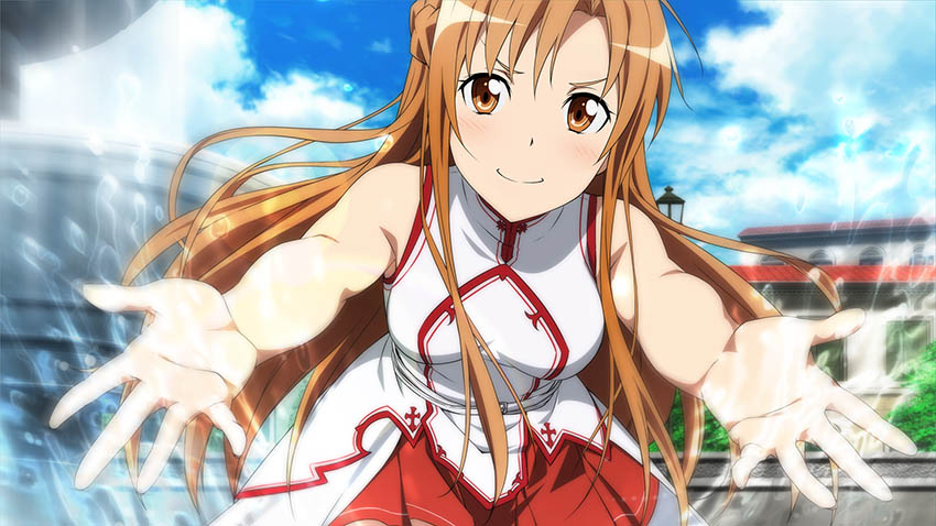 Sword Art Online Female Characters Yuuki Asuna