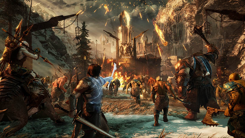 Games like Hogwarts Legacy - Middle-earth Shadow of War