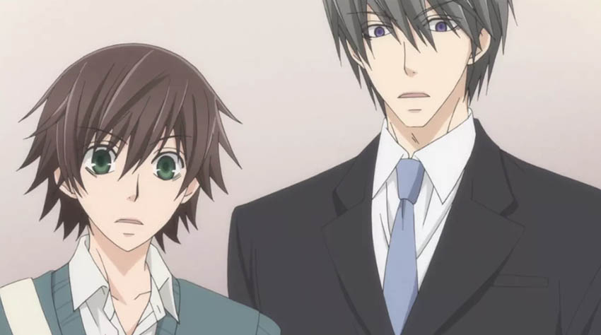 Popular BL anime Junjou Romantica