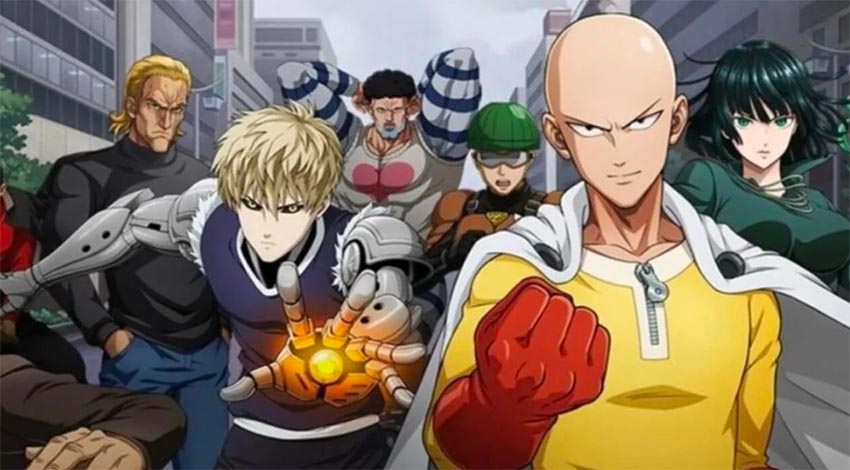 One Punch Man anime cast