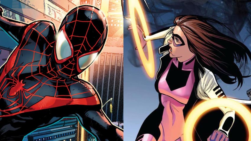 Miles Morales love interest Miles Morales and Bombshell