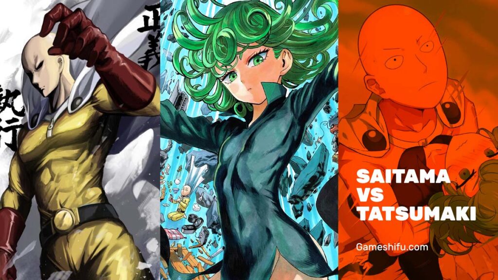 Which hero is Stronger in a fight between Saitama vs Tatsumaki? - Gameshifu