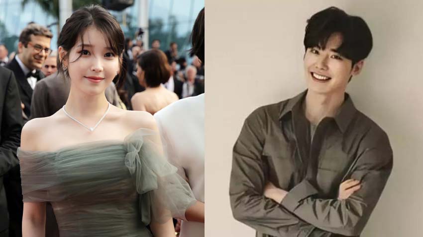 IU and Lee Jong Suk