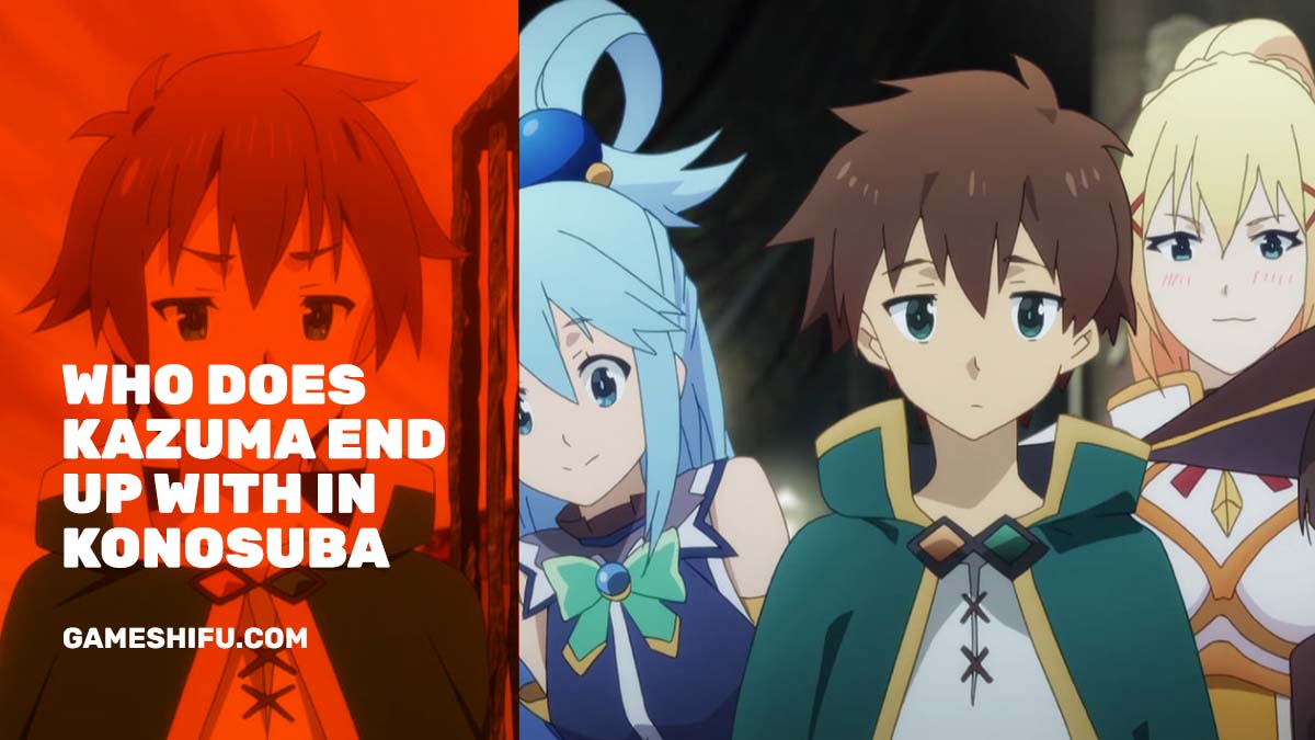 KONOSUBA: COM QUEM O KAZUMA TERMINOU NO FINAL? (SPOILERS) 