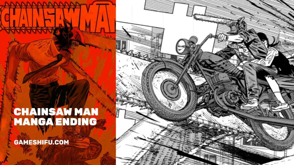 Chainsaw Man Manga Ending cover