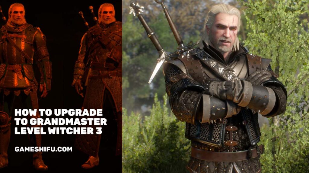 How to upgrade to grandmaster level Witcher 3