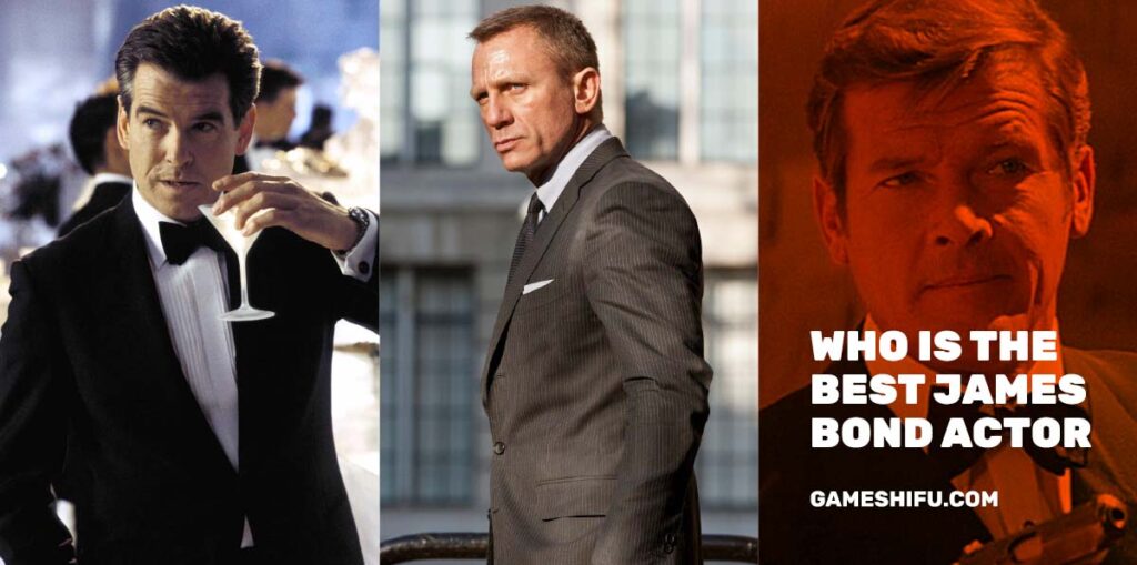 Who is the Best James Bond Actor cover